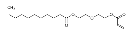 2-(2-prop-2-enoyloxyethoxy)ethyl undecanoate 61708-50-7