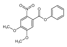 2-硝基-4，5-二甲氧基苯甲酸苯酯