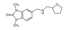 1,3-Dimethyl-5-{[(tetrahydro-furan-2-ylmethyl)-amino]-methyl}-1,3-dihydro-benzoimidazol-2-one