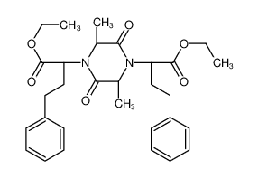 ethyl (2S)-2-[(2S,5S)-4-[(2S)-1-ethoxy-1-oxo-4-phenylbutan-2-yl]-2,5-dimethyl-3,6-dioxopiperazin-1-yl]-4-phenylbutanoate 151387-05-2