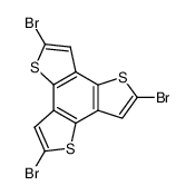 1174223-26-7 structure, C12H3Br3S3