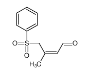 61242-29-3 4-(benzenesulfonyl)-3-methylbut-2-enal