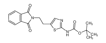 923283-56-1 tert-butyl (5-(2-(1,3-dioxoisoindolin-2-yl)ethyl)thiazol-2-yl)carbamate