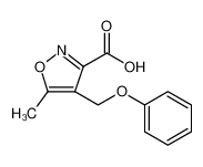 3-Isoxazolecarboxylic acid, 5-methyl-4-(phenoxymethyl)- 905809-10-1