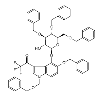 147624-41-7 structure, C52H48F3NO9