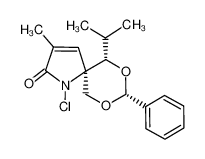 876950-17-3 (5R,6S,8R)-1-chloro-6-isopropyl-3-methyl-8-phenyl-7,9-dioxa-1-azaspiro[4.5]dec-3-en-2-one