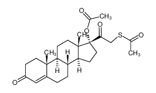 121329-22-4 17-Acetoxy-21-(acetylthio)-4-pregnen-3,20-dion