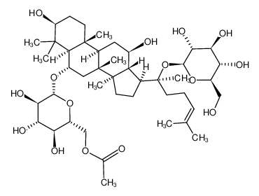 163403-91-6 6-O-[6-O-acetyl-β-D-glucopyranosyl]-20-O-(β-D-glucopyranosyl)-20(S)-protopanaxatriol