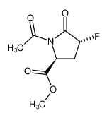 149033-38-5 spectrum, Methyl 1-acetyl-trans-4-fluoro-D-pyrrolidin-5-one-2-carboxylate