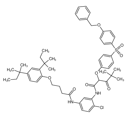 30744-85-5 structure, C52H61ClN2O8S