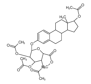 17beta-乙酰基-雌二醇3-(三-O-乙酰基-beta-D-葡萄糖醛酸甲酯)