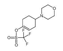 (4-morpholin-4-ylcyclohexen-1-yl) trifluoromethanesulfonate 1046793-55-8