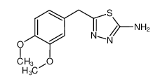 5-(3,4-二甲氧基苄基)-1,3,4-噻二唑-2-胺