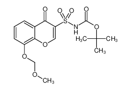 1447236-73-8 spectrum, tert-butyl [8-(methoxymethoxy)chromon-3-yl]sulfonylcarbamate