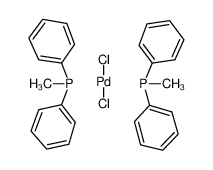 Bis(methyldiphenylphosphine)palladium(II) Dichloride 52611-08-2