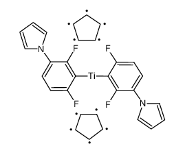 125051-32-3 structure, C30H22F4N2Ti