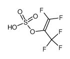 57069-96-2 spectrum, sulfuric acid mono-(2,2-difluoro-1-trifluoromethyl-vinyl) ester