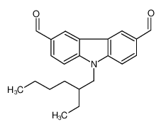 9-(2-ethylhexyl)carbazole-3,6-dicarbaldehyde 169051-20-1