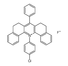 81454-22-0 14-(4-chlorophenyl)-7-phenyl-5,6,8,9-tetrahydrodibenzo[c,h]acridin-14-ium fluoride
