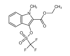 201665-48-7 spectrum, ethyl 3-{[(trifluoromethyl)sulfonyl]oxy}-1-methyl-1H-2-indolecarboxylate