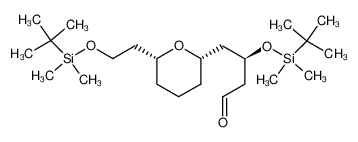 866021-64-9 spectrum, (R)-3-(tert-butyldimethylsilanyloxy)-4-{(2S,6R)-6-[2-(tert-butyldimethylsilanyloxy)ethyl]tetrahydropyran-2-yl}butyraldehyde