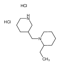 2-Ethyl-1-(3-piperidinylmethyl)piperidine dihydrochloride