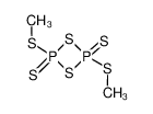 2,4-bis(methylsulfanyl)-2,4-bis(sulfanylidene)-1,3,2λ<sup>5</sup>,4λ<sup>5</sup>-dithiadiphosphetane 82737-61-9