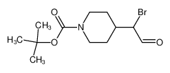 4-(1-溴-2-氧代乙基)哌啶-1-羧酸叔丁酯