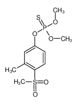 dimethoxy-(3-methyl-4-methylsulfonylphenoxy)-sulfanylidene-λ<sup>5</sup>-phosphane 3761-42-0