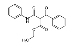 102223-21-2 2-benzoyl-N-phenyl-malonamic acid ethyl ester