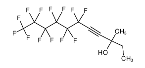 82721-71-9 6,6,7,7,8,8,9,9,10,10,11,11,11-tridecafluoro-3-methylundec-4-yn-3-ol