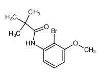 168335-61-3 N-(2-bromo-3-methoxyphenyl)-2,2-dimethylpropionamide