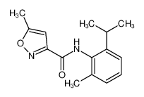 5-methyl-N-(2-methyl-6-propan-2-ylphenyl)-1,2-oxazole-3-carboxamide