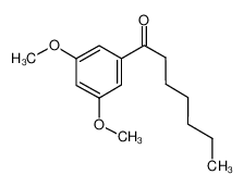 39192-51-3 spectrum, 1-(3,5-Dimethoxyphenyl)heptan-1-one