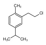 6337-48-0 2-(2-chloroethyl)-1-methyl-4-propan-2-ylbenzene