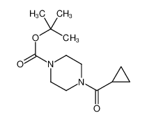 tert-butyl 4-(cyclopropanecarbonyl)piperazine-1-carboxylate 414910-15-9