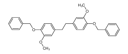 55323-44-9 3,3'-Dimethoxy-4,4'-bis-benzyloxy-bibenzyl