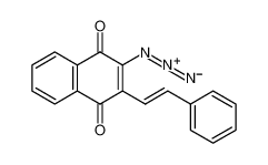 2-azido-3-[(E)-2-phenylethenyl]naphthalene-1,4-dione 42244-94-0