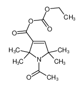 乙基1-乙酰基-2,2,5,5-四甲基-3-吡咯啉-3-羰基氧基甲酸酯