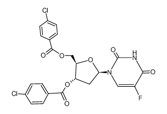 3',5'-di-O-(p-chlorobenzoyl)-5-fluoro-2'-deoxy-β-uridine 1582-79-2