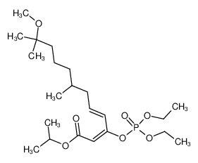 80957-87-5 Isopropyl (4E)-3-Diethoxyphosphoryloxy-11-methoxy-7,11-dimethyl-2,4-dodecadienoate