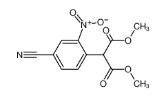 Dimethyl 2-(4-cyano-2-nitrophenyl)malonate 651747-69-2