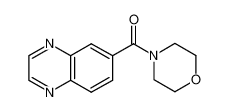 morpholin-4-yl(quinoxalin-6-yl)methanone