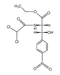 100381-03-1 structure, C13H14Cl2N2O6