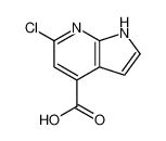 6-Chloro-1H-pyrrolo[2,3-b]pyridine-4-carboxylic acid 1167056-92-9