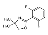 2-(2,6-difluorophenyl)-4,4-dimethyl-5H-1,3-oxazole 66464-26-4