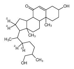 23224-46-6 structure, C27H40D4O3