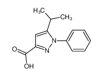 1-苯基-5-异丙基-1H-吡唑-3-羧酸