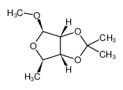 甲基-5-脱氧-2,3-O-异亚丙基-beta-D-呋喃核糖苷