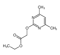 ethyl 2-(4,6-dimethylpyrimidin-2-yl)oxyacetate 77165-99-2